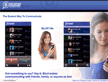 Tablet Screenshot of blurtcast.com